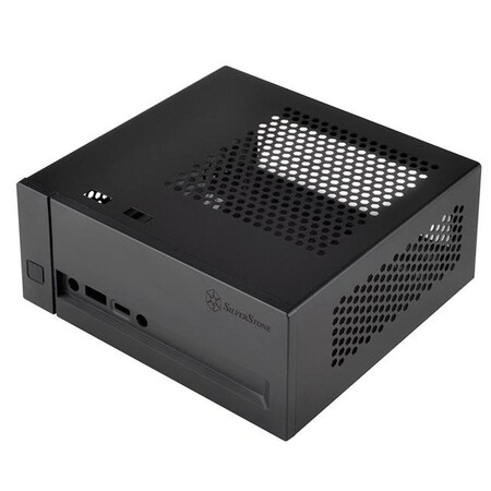 Silverstone Silverstone VT02B Technology Mini-Stx Computer Case With Dual 2.5 in. Hdd; Ssd Support And Vesa Mounting Kit VT02B